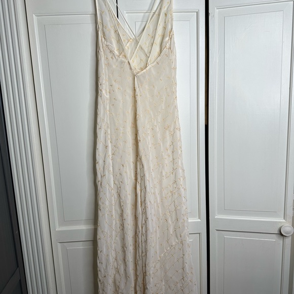 Vintage 90s Victorias Secret silk sheer dress